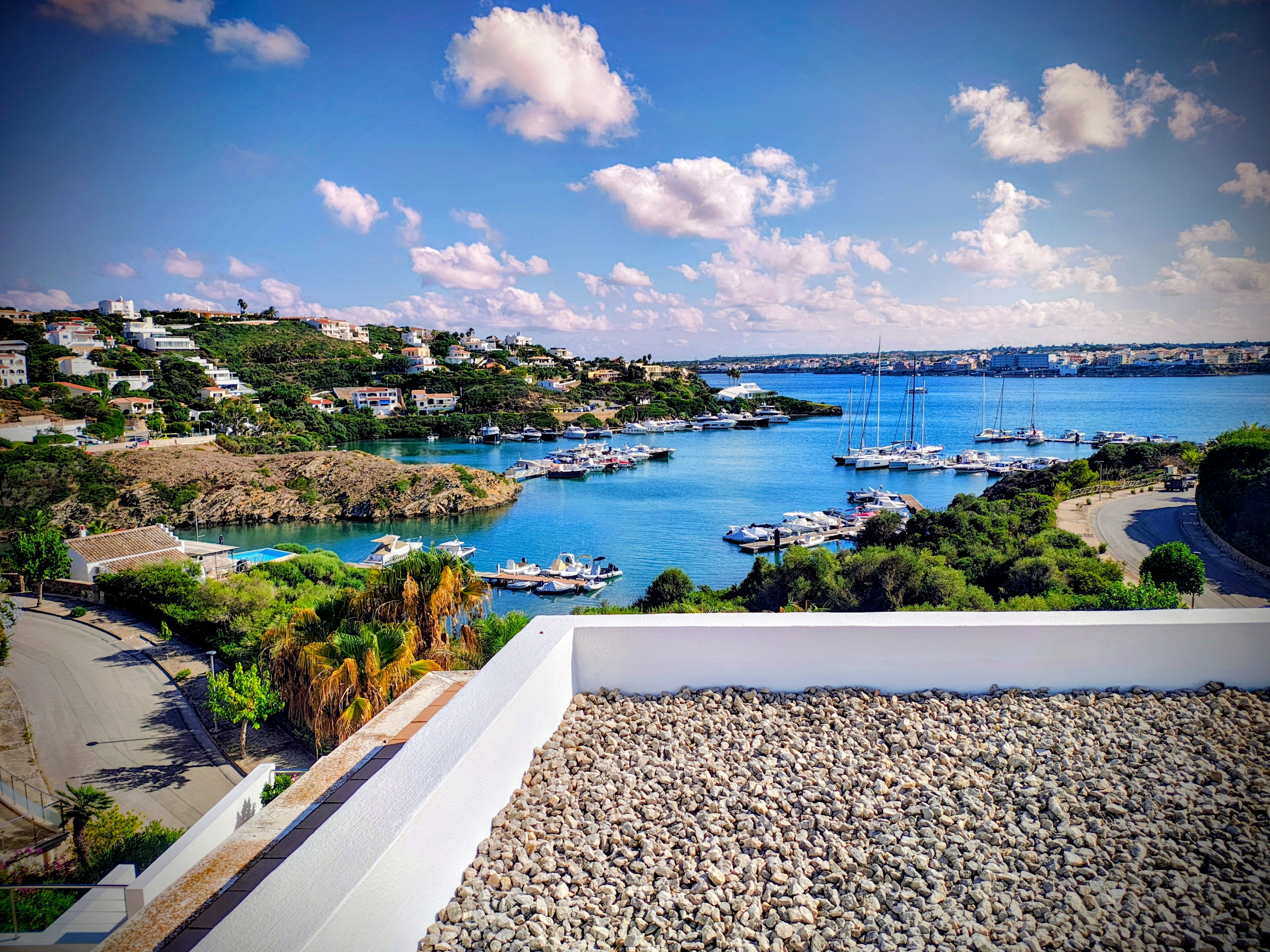 Escultura en balcon mediterraneo